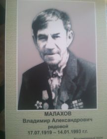 Малахов  Владимир Александрович (17.07.1919г. - 14.01.1993г.)