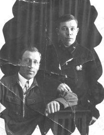 Богатырев  Иван  Дмитриевич(слева),  Богатырев  Михаил  Дмитриевич