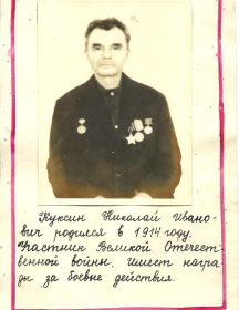 Куксин Николай Иванович