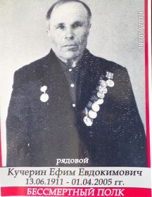 Кучерин Ефим Евдокимович