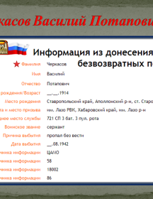 Черкасов Василий Потапович