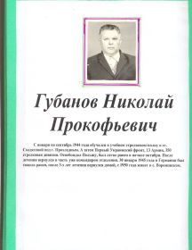 Губанов Николай Прокофьевич