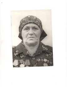 Гребенникова Александра Филипповна, 1920 г.р.