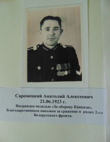 Саромецкий Анатолий Алексеевич
