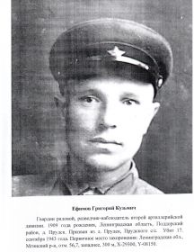 Ефимов Григорий Кузьмич