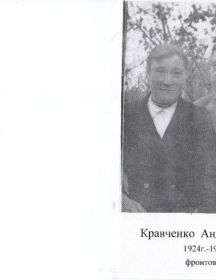 Кравченко Андрей Иванович