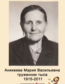 Аникеева Мария Васильевна