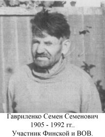 Гавриленко Семен Семенович