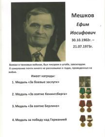 Мешков Ефим Иосифович