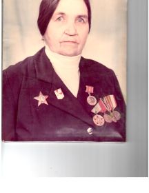 Левенцова ( Сенина) Евдокия Георгиевна