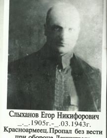 Слыханов Егор Никифорович