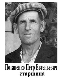 ПОТАПЕНКО ПЕТР ЕВГЕНЬЕВИЧ