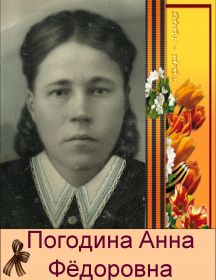 Погодина Анна Фёдоровна (Афанасьева)