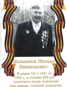Мельников Михаил Никонорович 