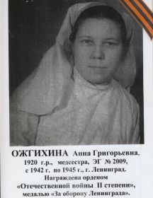 Отжихина Анна Григорьевна