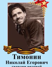 Тимонин Николай Егорович