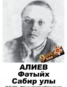 Алиев Фатыйх Сабирович