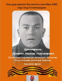 Пропалов Николай Александрович