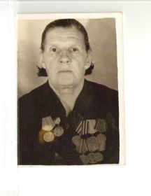 Баюхина (после войны Меренкова) Александра Петровна