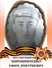 Мирошниченко Ефим Дмитриевич