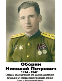 Оборин Николай петрович