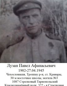 Лузан Павел Афанасьевич