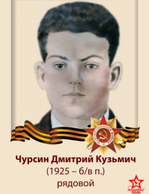 Чурсин Дмитрий Кузьмич