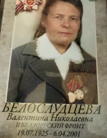 Белослудцева Валентина Николаевна