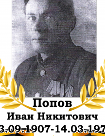 Попов Иван Никитович