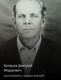 Кривцов Дмитрий Фёдорович