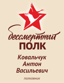 Ковальчук Антон Васильевич