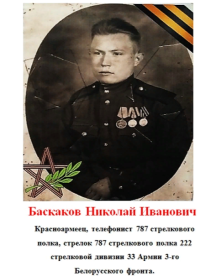 Баскаков Николай Иванович
