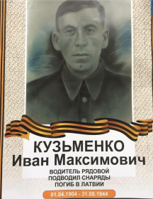 Кузьменко Иван Максимович