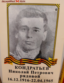 Кондратьев Николай Петрович