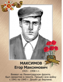 Максимов Егор Максимович