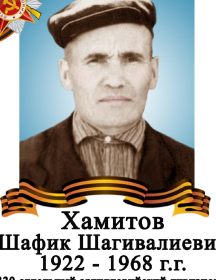 Хамитов Шафик Шагивалиевич