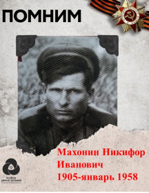Махонин Никифор Иванович
