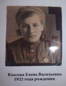 Власова Елена Васильевна