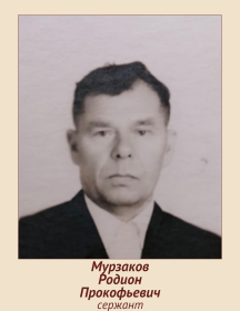 Мурзаков Родион Прокофьевич