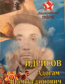 Идрисов Адогам Шамсутдинович
