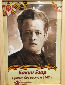 Бакин Егор Иванович