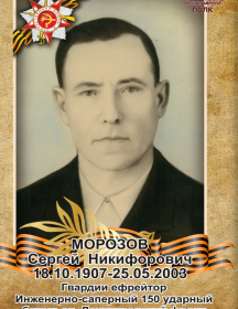 Морозов Сергей Никифорович
