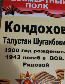 Кондохов Талустан Шугаибович