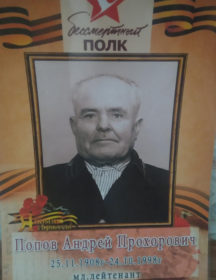Попов Андрей Прохорович