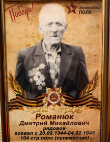 Романюк Дмитрий Михайлович