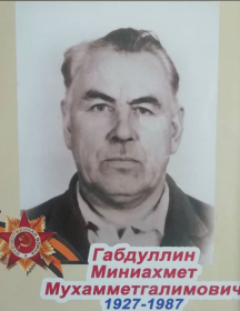 Габдуллин Миниахмет Мухамметгалимович