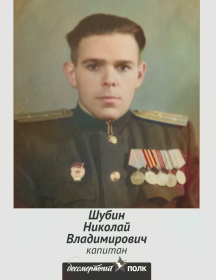 Шубин Николай Владимирович