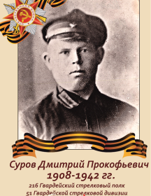 Суров Дмитрий Прокофьевич
