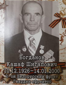 Богданов Кашаф Шигапович