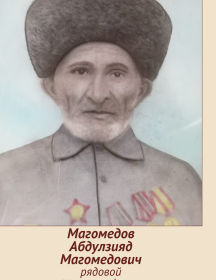 Магомедов Абдулзияд Магомедович